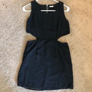 Short black cocktail dress